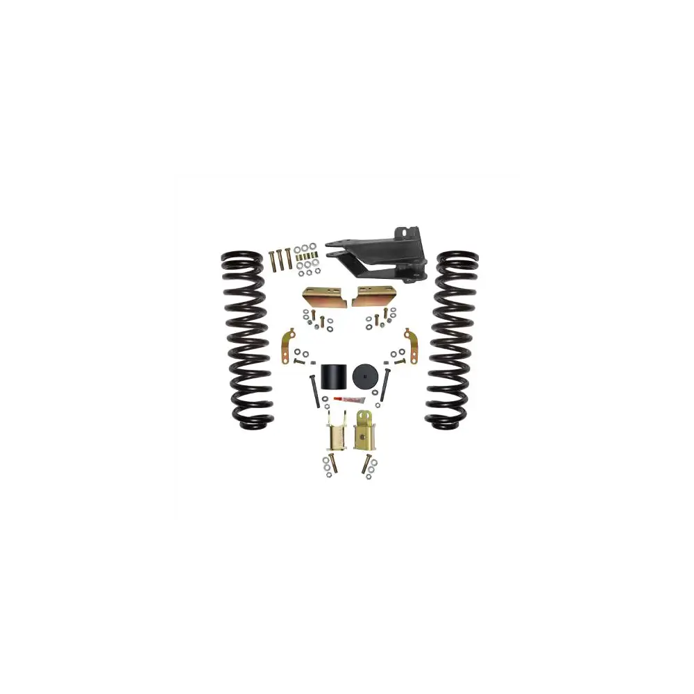 Front Leveling Kit w/ Shock Extension Brackets - 2.5" Lift - SKYF1725VBK-E